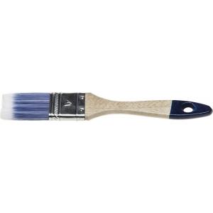 Кисть плоская "AQUA-STANDARD", искусственная щетина, деревянная ручка, 25мм, STAYER, 01032-025