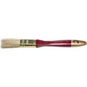 Кисть плоская "UNIVERSAL-PROFI", светлая натуральная щетина, деревянная ручка, 20мм, STAYER, 0104-020
