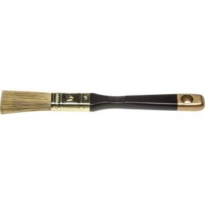 Кисть плоская "AQUA-KANEKARON", искусственная щетина, деревянная ручка, 20мм, STAYER, 0106-020