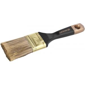 Кисть плоская "AQUA-KANEKARON", искусственная щетина, деревянная ручка, 50мм, STAYER, 0106-050