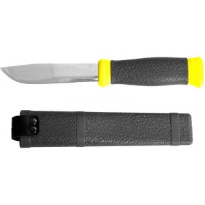 Нож "PROFI", туристический, пластиковые ножны, лезвие-110мм, STAYER, 47630