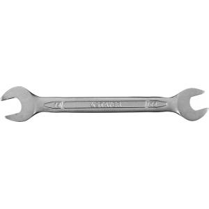 Ключ "PROFI"" гаечный рожковый, Cr-V сталь, хромированный, 13 х 14 мм, STAYER, 27035-13-14