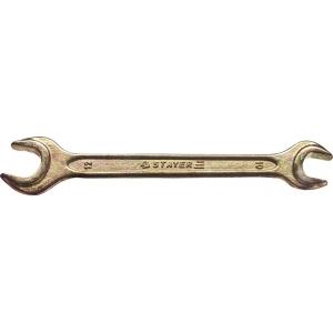 Ключ "MASTER" гаечный рожковый, 10 х 12 мм, STAYER, 27038-10-12