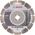 Диск алмазный по бетону 180х22,2х2 мм, BOSCH, 2608602199