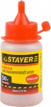 Краска для разметочных шнуров, красная, 50г, STAYER, 0640-2_z01