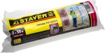 Пленка "MASTER" защитная укрывочная, HDPE, в рулоне, 12 мкм, 2 х 50 м, STAYER, 1225-15-50