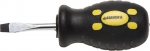 Отвертка "ТECHNO", "бочка", Cr-V, SL 5,0 х 38 мм, STAYER, 2507-38-5,0
