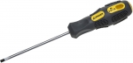 Отвертка "PROFESSIONAL" "MAX-GRIP" слесарная, Cr-V, намагниченная, SL 3,0х75мм, STAYER, 2580-03-075 G