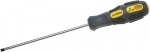 Отвертка "PROFESSIONAL" "MAX-GRIP" слесарная, Cr-V, намагниченная, SL 3,0х100мм, STAYER, 2580-03-100 G