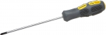 Отвертка "PROFESSIONAL" "MAX-GRIP" слесарная, Cr-V, намагниченная, PZ №0х100мм, STAYER, 25822-0-100 G