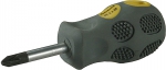 Отвертка "PROFESSIONAL" "MAX-GRIP" слесарная, Cr-V, намагниченная, PZ №2х38мм, STAYER, 25822-38-2 G