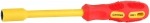 Отвертка "INSULATED" MAX-GRIP диэлектрич, Cr-V, HEX 11x125мм, STAYER, 25829-11-125 G