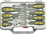 Набор Отвертки "MAX-GRIP", Cr-V, намагнич, 8 предметов, STAYER, 2584-H8 G