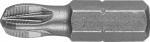 Биты "PROFI", хвостовик C 1/4", PZ №3, 25мм, 2шт, STAYER, 26221-3-25-02