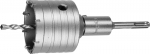 Коронка "PROFI" буровая в сборе, SDS-plus хвостовик, d=80мм, STAYER, 29190-80_z01