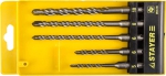 Набор "PROFI" Буры по бетону, хвостовик "SDS-Plus", 5х110; 6х110; 6х160; 8х160; 10х160мм; 5шт, STAYER, 2930-H5