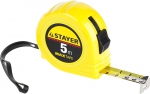 Рулетка "МASTER" "MaxTape", пластиковый корпус, 5м/19мм, STAYER, 34014-05-19