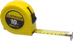 Рулетка "МASTER" "MaxTape", пластиковый корпус, 10м/25мм, STAYER, 34014-10-25