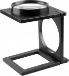 Лупа "STANDARD" складная на подставке, 2 кратное увеличение, диаметр 110мм, STAYER, 40525-110