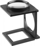 Лупа "STANDARD" складная на подставке, 3 кратное увеличение, диаметр 75мм, STAYER, 40525-75