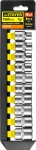 Набор "STANDARD": торцовые головки 1/2", 10 - 19 мм, 10 предметов, STAYER, 27755-H10