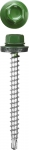 Саморезы "MASTER" , RAL 6002, 5,5 x 19 мм, 500 шт, STAYER, 30305-55-019-6002