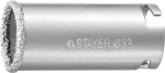 Коронка "PROFESSIONAL" кольцевая с карбидно-вольфрамовой крошкой, d = 33 мм, STAYER, 33345-33