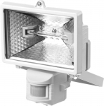 Прожектор "MASTER" MAXLight галогенный, с датчиком движения, белый, 150 Вт, STAYER, 57111-W