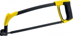 Ножовка по металлу MS350-BLACK-Max металлическая обрезиненная рукоятка натяжение 70 кг 300 мм STAYER 15775