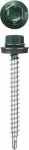 Саморезы "MASTER" RAL 6005 зеленый 48x29 мм 250 шт STAYER 30315-48-029-6005