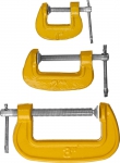 Набор "STANDARD" Cтрубцины тип "G"-набор 25 50 75 мм 3 шт"мини" STAYER 3212-H3_z02