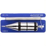 Отвес "PROFI" строительный со шнуром, 250 г., STAYER, 2-06352-25