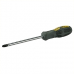 Отвертка "PROFESSIONAL" "MAX-GRIP" слесарная, Cr-V, намагниченная, PZ №2х100мм, STAYER, 25822-2-100 G