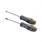 Набор Отвертки "MAX-GRIP", Cr-V, намагнич, SL 6,5мм,PH№2x100мм, STAYER, 25837-H2 G