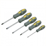Набор Отвертки "MAX-GRIP", Cr-V, намагнич, в боксе, 5 предметов, STAYER, 25841-H5 G