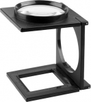 Лупа "STANDARD" складная на подставке, 4 кратное увеличение, диаметр 65мм, STAYER, 40525-65